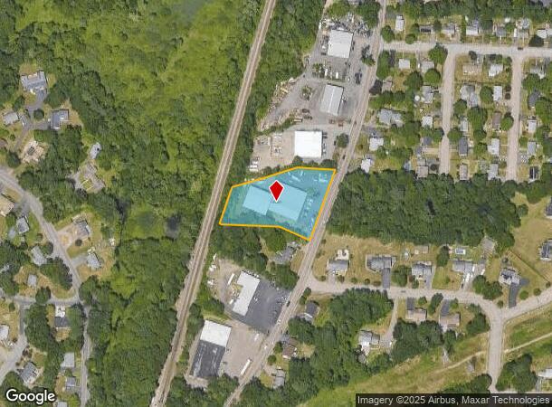 152 Centre St, Holbrook, MA Parcel Map