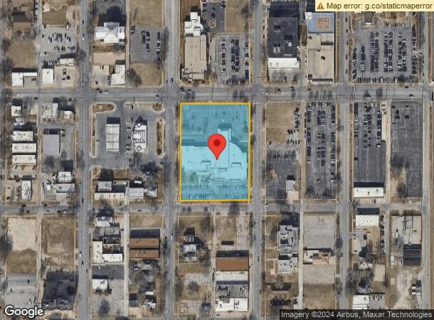  707 N Emporia St, Wichita, KS Parcel Map