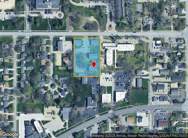 1020 Ashworth Rd, West Des Moines, IA Parcel Map