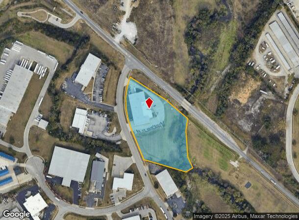  708 Miles Point Way, Lexington, KY Parcel Map