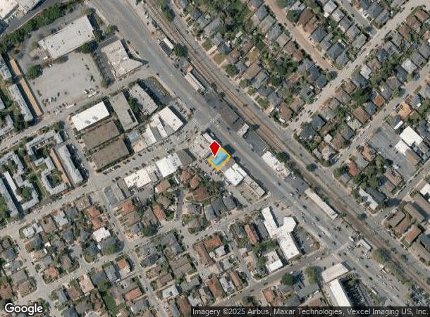 3708 S El Camino Real, San Mateo, CA Parcel Map