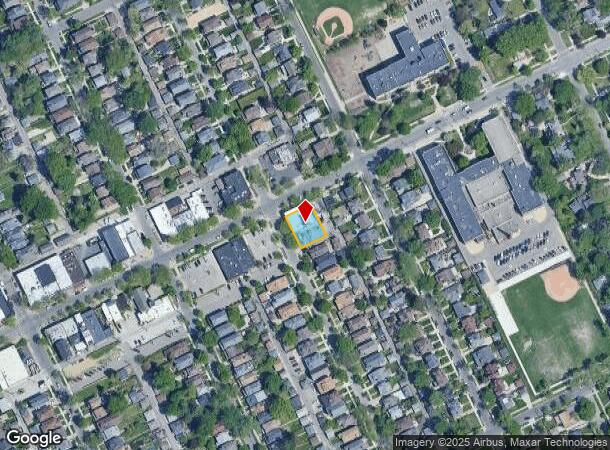 15308 Kercheval Ave, Grosse Pointe Park, MI Parcel Map