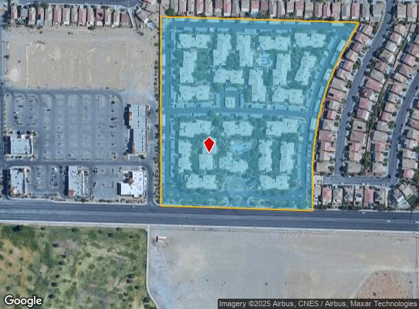  8350 W Desert Inn Rd, Las Vegas, NV Parcel Map