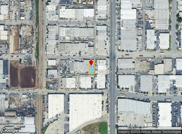  318 W 131St St, Los Angeles, CA Parcel Map