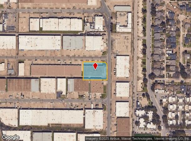  2970 Congressman Ln, Dallas, TX Parcel Map