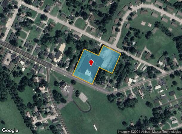  109 Mackville Hl, Springfield, KY Parcel Map