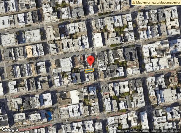  629 Hyde St, San Francisco, CA Parcel Map