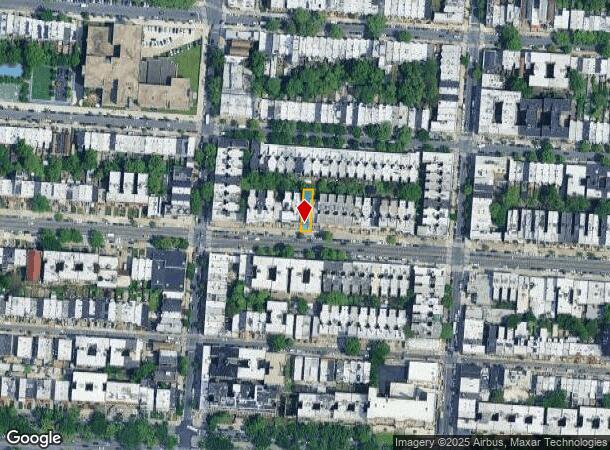  1297 Saint Johns Pl, Brooklyn, NY Parcel Map