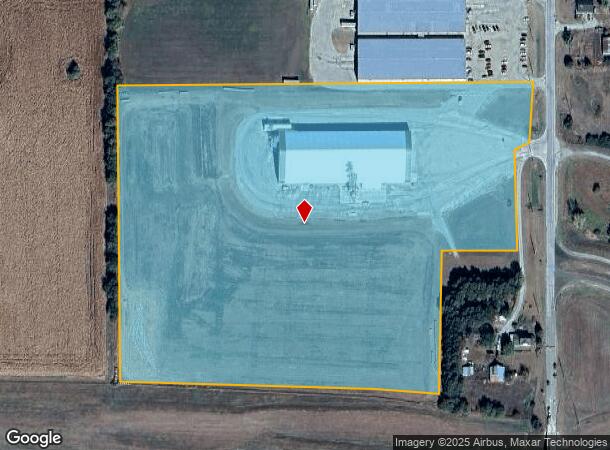 1004 S 12Th St, Hiawatha, KS Parcel Map