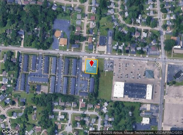  5350 Burkhardt Rd, Dayton, OH Parcel Map