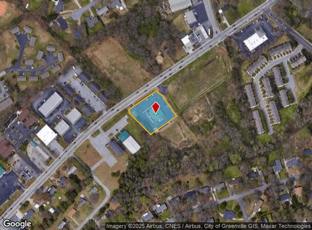 214 E Butler Rd, Mauldin, SC Parcel Map