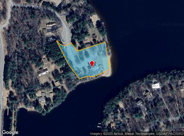 2001 Indian Pine Point Rd, Tomahawk, WI Parcel Map