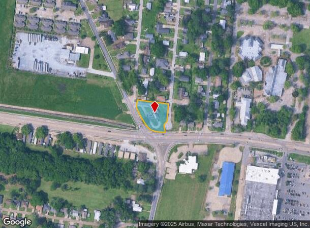  320 W Willow St, Lafayette, LA Parcel Map