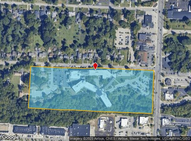 5155 N High St, Columbus, OH Parcel Map