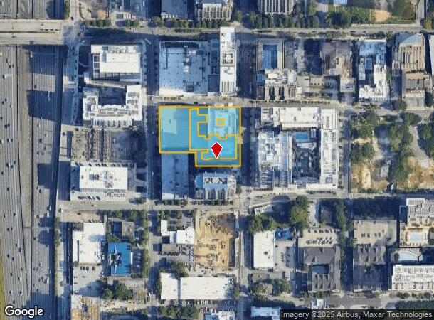  1110 W Peachtree St Nw, Atlanta, GA Parcel Map