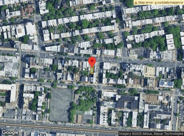  1486 Fulton St, Brooklyn, NY Parcel Map