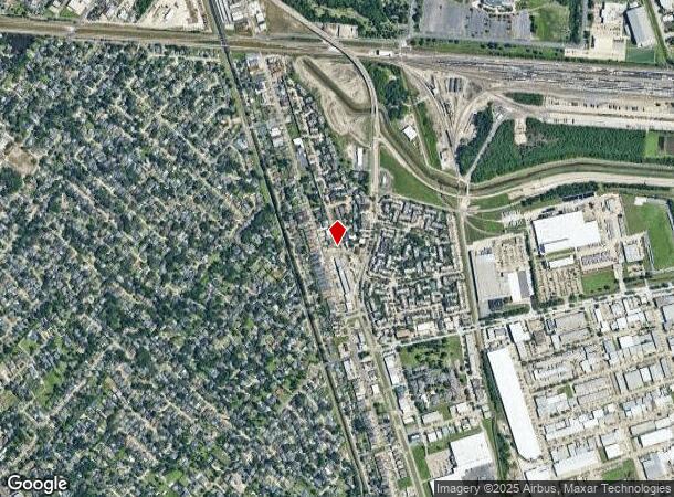 1855 Dock St, New Orleans, LA Parcel Map