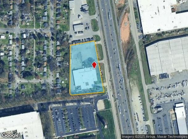 3405 Commerce Rd, Richmond, VA Parcel Map