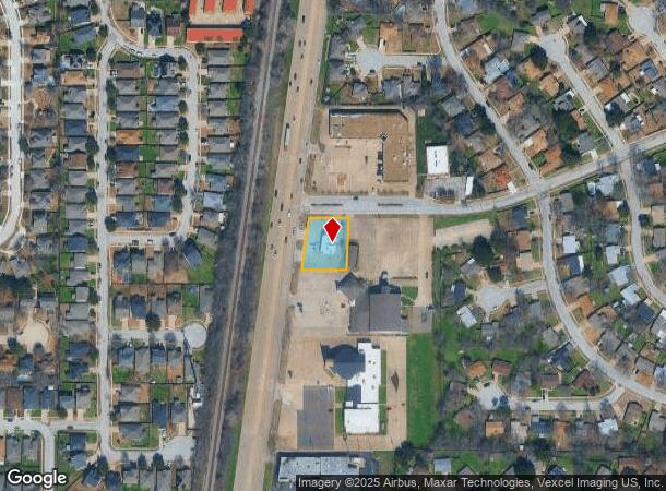 6850 Denton Hwy, Watauga, TX Parcel Map
