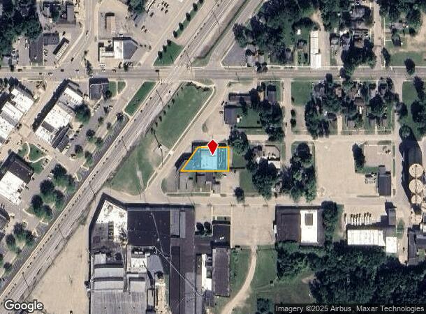  100 Lagrange St, Dowagiac, MI Parcel Map