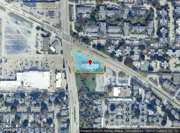 9830 Walnut St, Dallas, TX Parcel Map