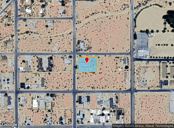 62021 Plaza Rd, Joshua Tree, CA Parcel Map