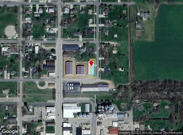 Clinton St, Fowler, MI Parcel Map