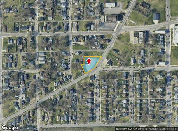 1643 Prairie Ave, South Bend, IN Parcel Map