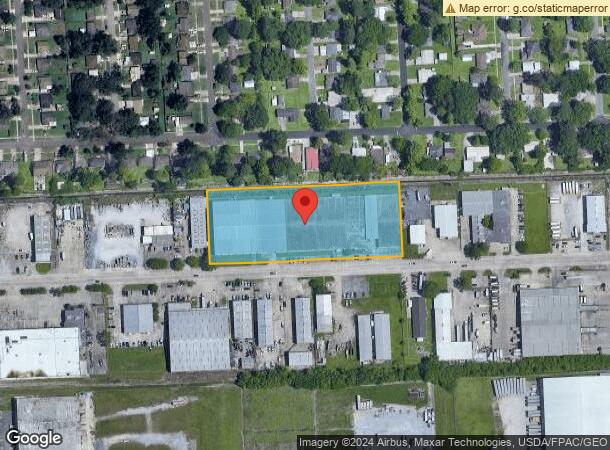  1274 Commercial Dr, Port Allen, LA Parcel Map