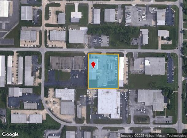  3929 Merchant Rd, Fort Wayne, IN Parcel Map