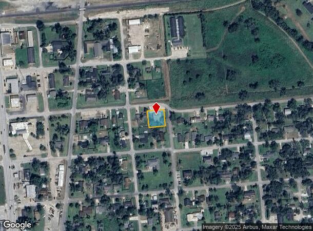  322 E Alabama St, Brazoria, TX Parcel Map
