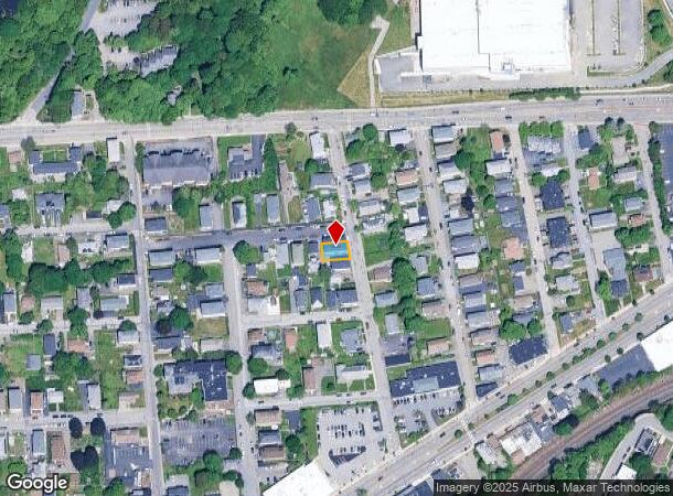 18 Caprera Rd, Worcester, MA Parcel Map