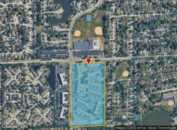 756 W Bode Cir, Hoffman Estates, IL Parcel Map
