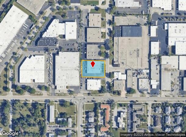 1810 Pickwick Ln, Glenview, IL Parcel Map