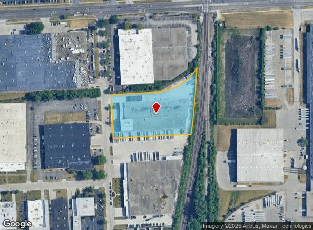  1701 Winthrop Dr, Des Plaines, IL Parcel Map