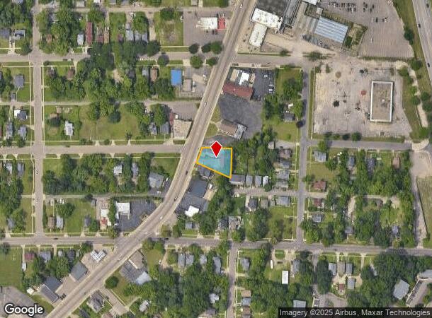  291 Capital Ave Sw, Battle Creek, MI Parcel Map