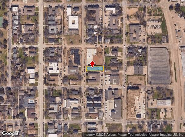  612 N Lancaster Ave, Dallas, TX Parcel Map