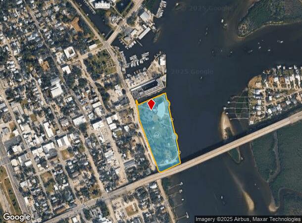105 S Riverside Dr, New Smyrna Beach, FL Parcel Map