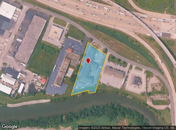 3840 179Th St, Hammond, IN Parcel Map