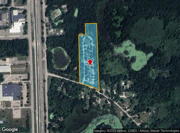  7175 Bishop Rd, Brighton, MI Parcel Map