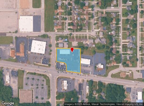  112 E Ridge Rd, Griffith, IN Parcel Map