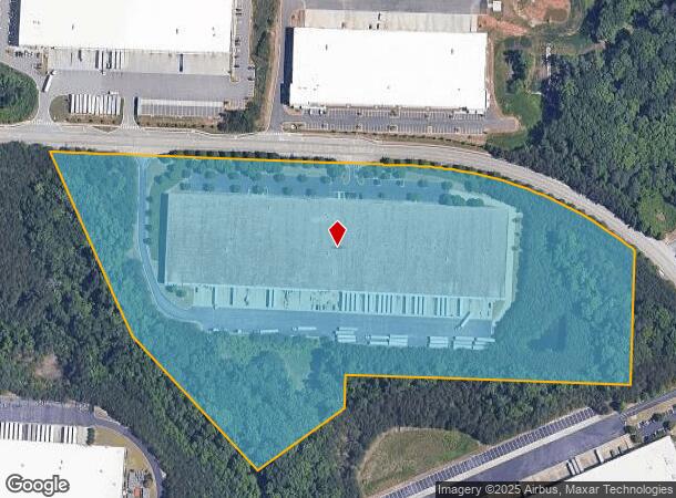 555 Hartman Rd, Austell, GA Parcel Map