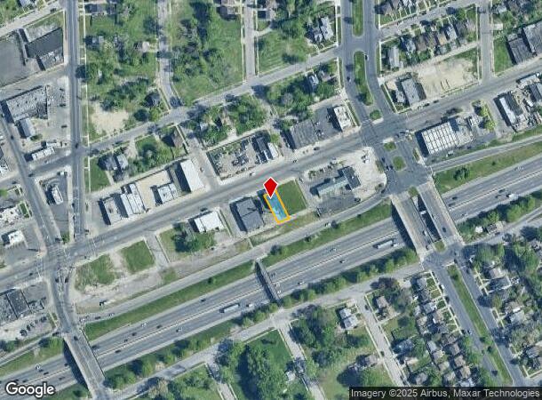  14622 Harper Ave, Detroit, MI Parcel Map