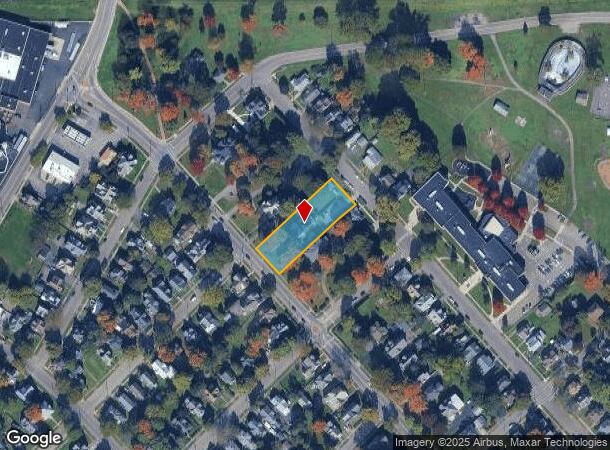 401 Maple Ave, Elmira, NY Parcel Map