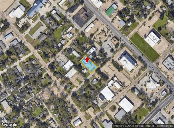 412 Oak St, Bryan, TX Parcel Map