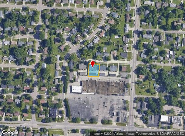  1232 Cloverfield Ave, Dayton, OH Parcel Map