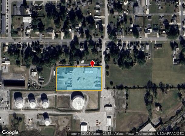  550 Glessner Ave, Findlay, OH Parcel Map