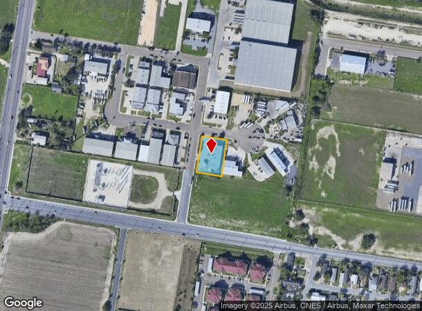  1709 Mozelle St, Pharr, TX Parcel Map