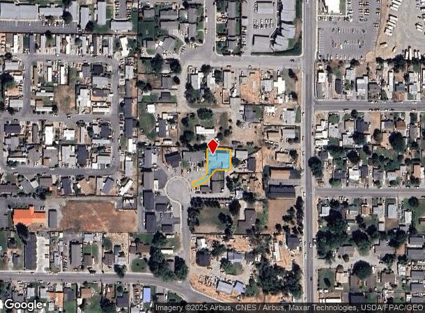 1611 Cross St, Wenatchee, WA Parcel Map