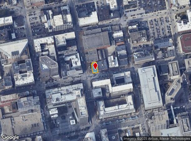  600 Walnut St, Cincinnati, OH Parcel Map